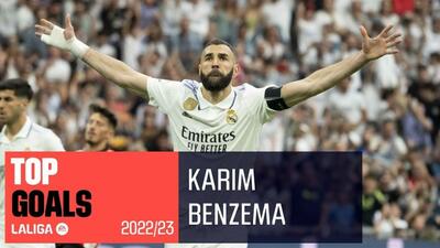 برترین گل های کریم بنزما در لالیگا 23-2022