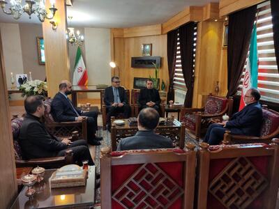 حضور دیپلمات‌های خارجی مقیم مشهد در نمایندگی وزارت خارجه به منظور ابراز همدردی و تسلیت+تصاویر