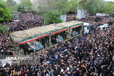 گزارش تصویری| تشییع شهدای خدمت در تبریز