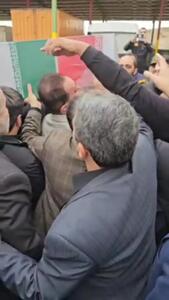 اولین عکس از نوشته های روی کفن رییس جمهور شهید