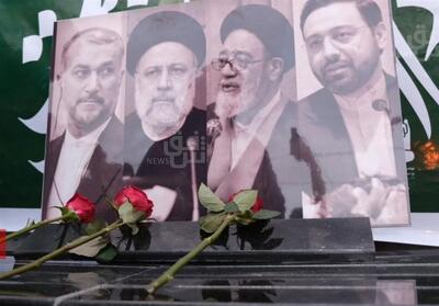 گرامیداشت شهدای سانحه بالگرد رئیس جمهور در بغداد و اربیل - تسنیم