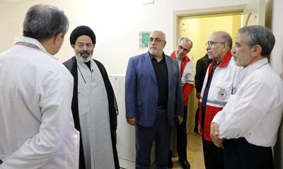 بازدید مسئولان حج و زیارت از مرکز پزشکی هلال احمر در مدینه
