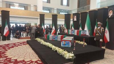 ادای احترام ۶۸ تن از سران کشور‌ها به مقام رئیس‌جمهور شهید و همراهان