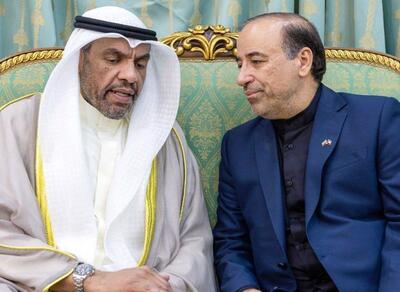 وزیر خارجه کویت وارد ایران شد