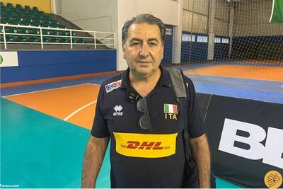 اظهارنظر سرمربی ایتالیا در مورد رویارویی با والیبال ایران