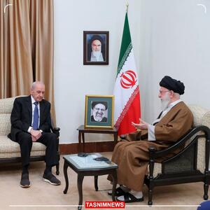 رهبر انقلاب در دیدار رئیس مجلس لبنان: ملت ایران ازحادثه تلخ اخیر تولید فرصت می‌کند