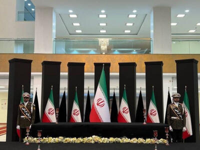 برگزاری مراسم ادای احترام سران کشورهای خارجی به پیکر شهدای خدمت - دیپلماسی ایرانی