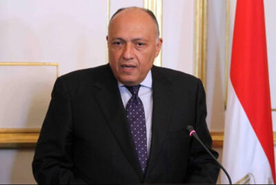 وزیر خارجه مصر وارد تهران شد/این اولین سفر وزیر خارجه مصر  به ایران است