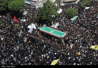 مراسم تشییع شهید رئیسی و شهدای خدمت در تهران - تسنیم