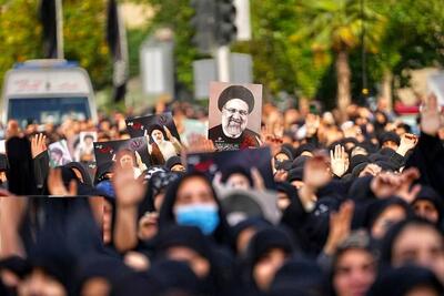 حضور حکیم‌ در مراسم تشییع رئیس‌جمهور در مشهد