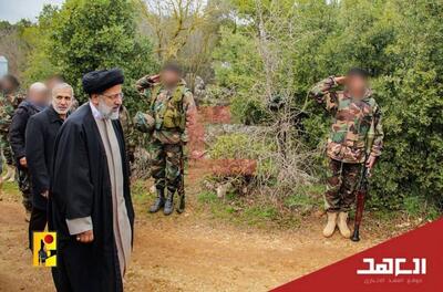 عکس/ بازدید محرمانه ابراهیم رئیسی از پایگاه حزب الله در جنوب لبنان | اقتصاد24