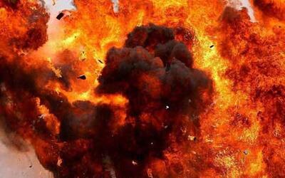 تصاویر تماشایی از لحظه انفجار در کارخانه لوازم آتش‌بازی
