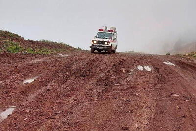 نجات ۱۶ شهروند گرفتار سیل در منطقه رودبار الموت