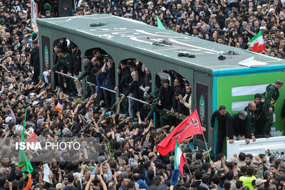 حضور ۳ میلیون نفر در مراسم تشییع رئیس‌جمهور شهید در مشهد