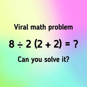 چالش 15 ثانیه ای: فقط 1% می توانند این معادله را حل کنند! - خبرنامه