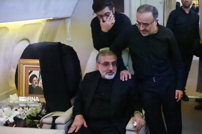 جای خالی رئیس جمهور در هواپیمای دولت پس از شهادت+ تصاویر