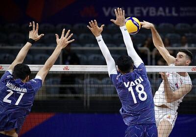 شکست ایران در گام نخست لیگ ملت‌های والیبال مقابل شاگردان کولاکوویچ