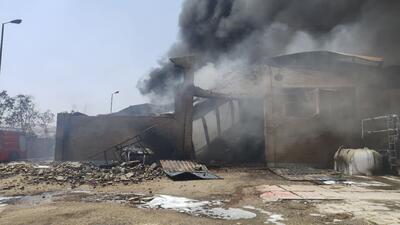 دستور‌های رئیس کل دادگستری استان سمنان درپی حادثه آتش‌سوزی واحد تولیدی در شهرک صنعتی گرمسار