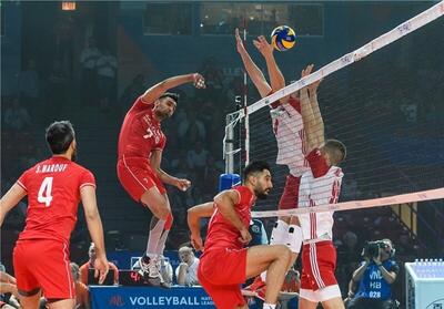 سقوط والیبال ایران در رنکینگ جهانی