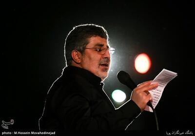 مداحی کامل محمدرضا طاهری در مراسم خاکسپاری رئیس جمهور شهید- فیلم پخش زنده تسنیم | Tasnim