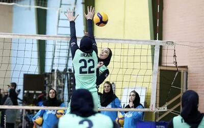 دختران والیبالیست ایران تلافی کردند