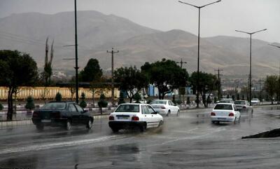 وضعیت عجیب خیابان‌های ارومیه بعد از باران
