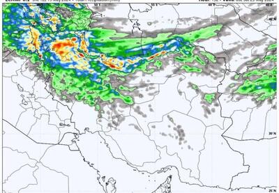 تداوم بارش ها در این استان ها تا دوشنبه