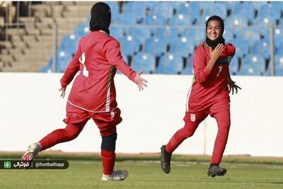گزارش تصویری/ پیروزی یک بر صفر ایران مقابل ازبکستان (تورنمنت فوتبال دختران زیر 15 سال کافا)