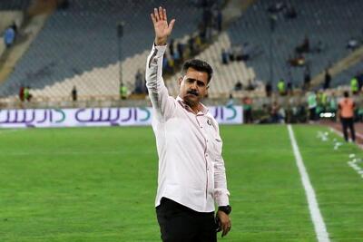 واکنش تند سرمربی استقلال خوزستان به داوریِ دیدار تیمش با پرسپولیس