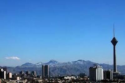 تصویری ناب و کم‌نظیر از آسمان تهران