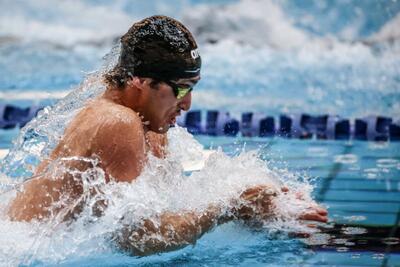 رکورد ملی شنای ۴۰۰ و ۱۵۰۰ متر شکسته شد