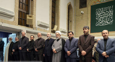 حضور سفرا و نمایندگان کشورهای مختلف در حسینیه امام(ره)