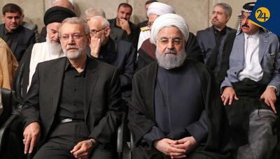 شعار «مرگ بر منافق» علیه حسن روحانی در مراسم بزرگداشت رئیسی | رویداد24