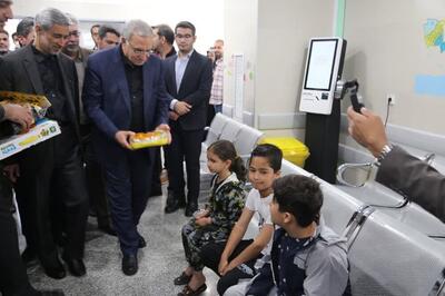 بیمارستان تخصصی کودکان اکباتان افتتاح شد