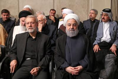 سانسور کردن چهره حسن روحانی توسط صدا و سیما
