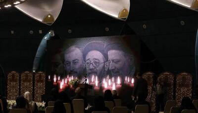سه مجری مشهور تلویزیون در مراسم یادبود رئیسی