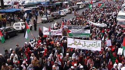 تظاهرات گسترده حامیان فلسطین در آفریقای جنوبی