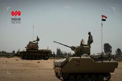 تبادل آتش سنگین میان نیروهای مصری و اسرائیلی در گذرگاه رفح