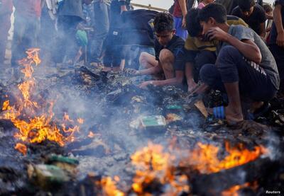 45 کشته در حمله اسرائیل به چادر آوارگان غزه (+ عکس)