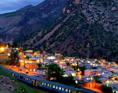 از غروب زیبای سپیددشت تا  روستای شیردارکلا استان مازندران