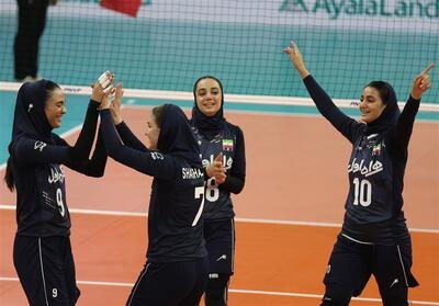 پیروزی والیبال چلنج‌کاپ زنان ایران برابر هنگ‌کنگ