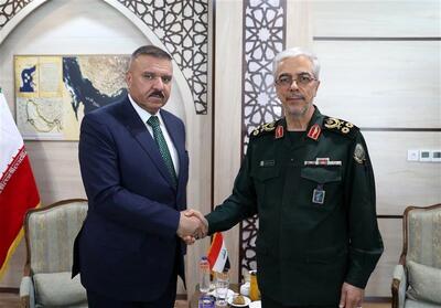 دیدار سرلشکر باقری و وزیر کشور عراق /خلع‌سلاح گروه‌های تروریستی باید کامل اجرا شود