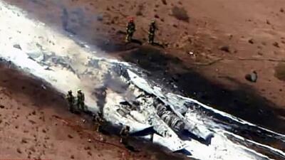 هواپیمای اف-۳۵ آمریکا سقوط کرد