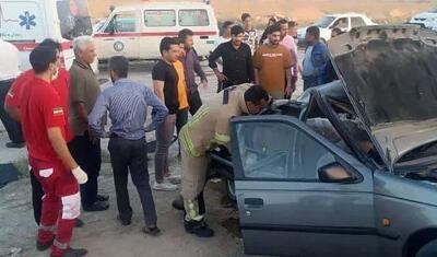 ۵ مصدوم و یک فوتی بر اثر تصادف تریلر با پژو در محور بوشهر به برازجان