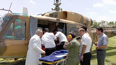 نجات جان ۵ بیمار با ۳ پرواز متوالی اورژانس هوایی ارومیه