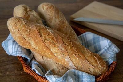 طرز تهیه نان صبحانه فرانسوی با یک روش ساده و سریع در منزل (فیلم)