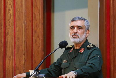 سردار حاجی زاده: ۲۰ درصد توان نظامی جمهوری اسلامی در عملیات وعده صادق استفاده شد