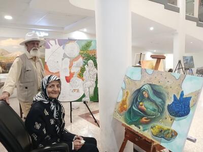 برگزاری رویداد«پیوند علم و هنر» در پارک موزه علوم زمین مشهد 