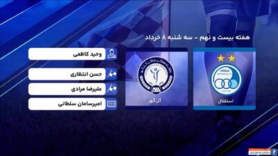 کارشناسی داوری استقلال - گل گهر سیرجان - پارس فوتبال | خبرگزاری فوتبال ایران | ParsFootball
