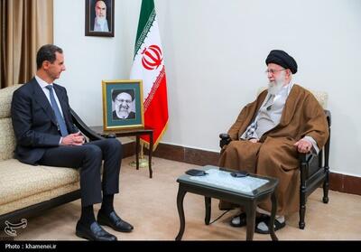 دیدار رئیس جمهور سوریه با رهبر معظم انقلاب- عکس خبری تسنیم | Tasnim